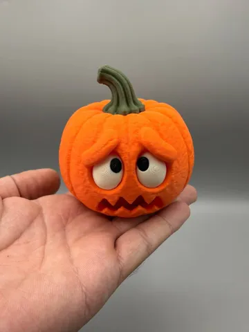 Adorno temático: Scared Pumpkin — vista de referencia 3