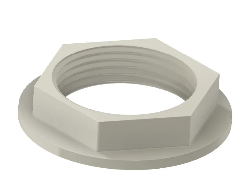 basin waste Nut 12mm 11g thread