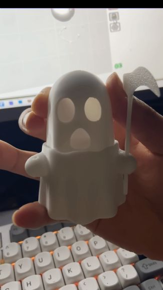 幽灵 超可爱 万圣节 可以伸缩的解压玩具
