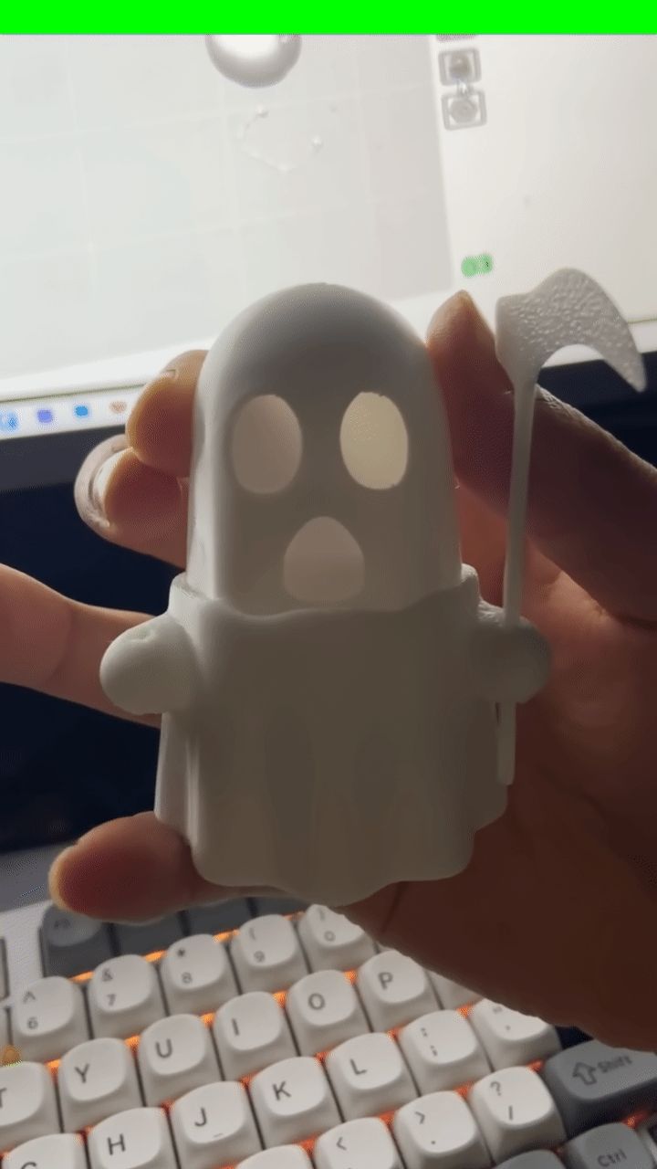 幽灵 超可爱 万圣节 可以伸缩的解压玩具