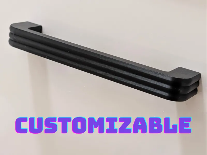 Modern Drawer Handle (Parametric)