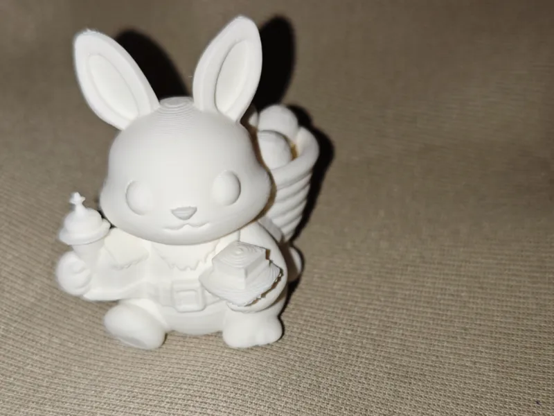 Bunny with eggs