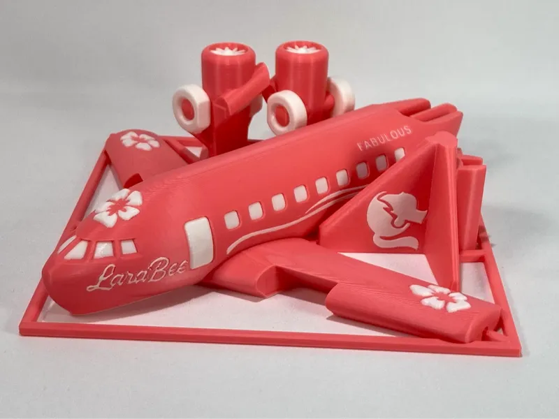 Lara Bee Dream Plane Toy Kit Card