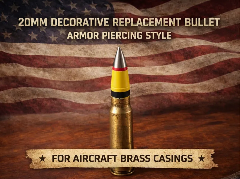 20mm Decorative Bullet– Armor Piercing Style dummy