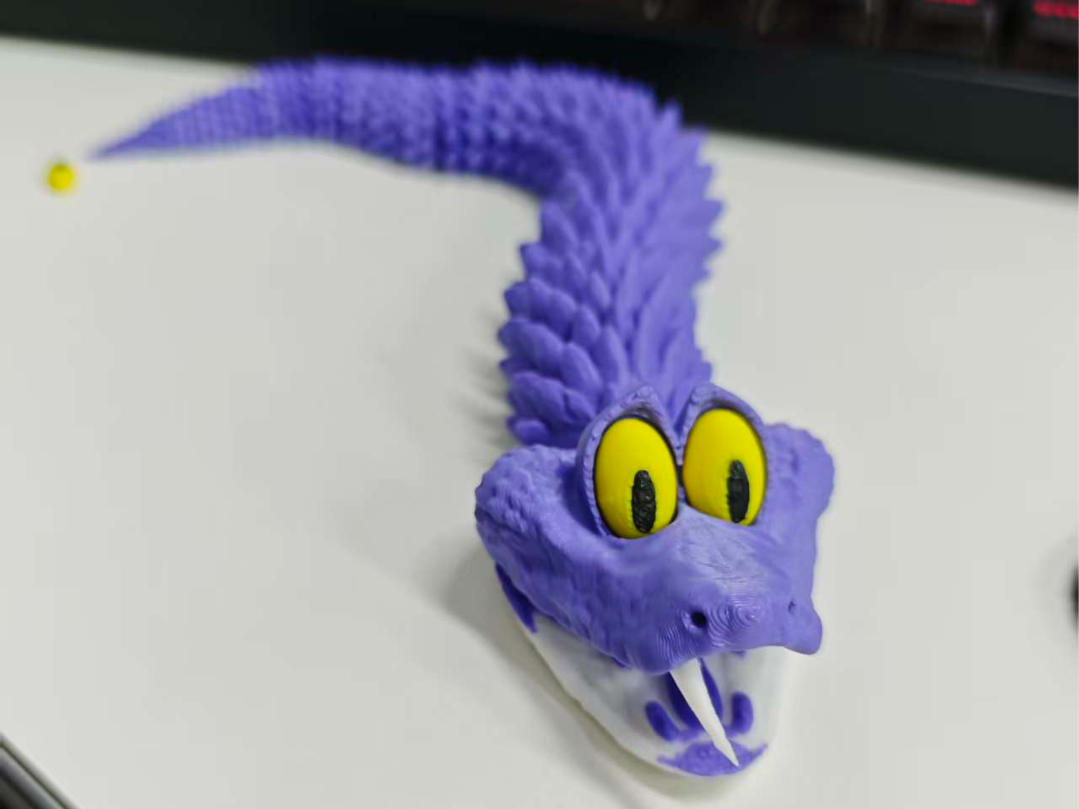 Miniatura 1 do modelo 3D 盖瑞蛇（无需ams）-嘴巴可以张开，头部可以旋转，65cm以上可以站起来-疯狂动物城