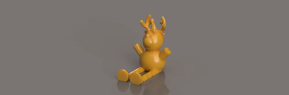Articulated Reindeers by 3Dimension Studio NYC - MakerWorld