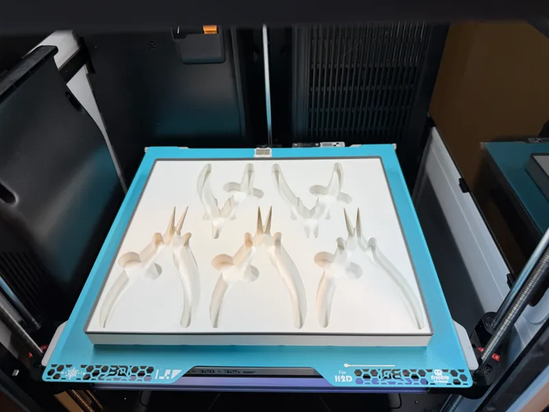 Hakko Pliers Gridfinity Tray