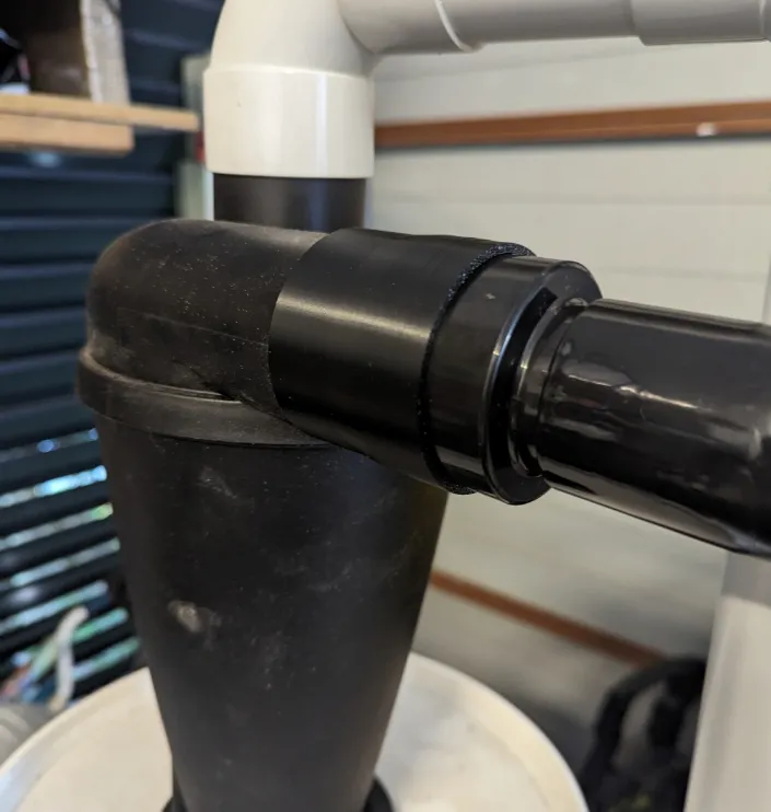 Centec Vacuum to Dust Cyclone Adapter