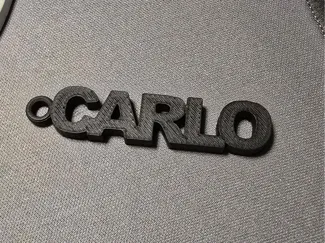 Portachiavi con anello CARLO