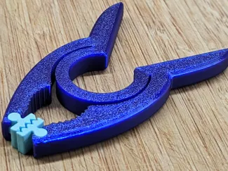 Simple Clamp Print in place