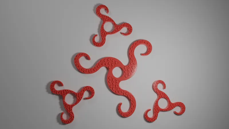 Octopus Fidget Spinner