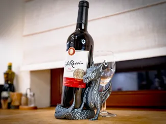 Dragon wine holder