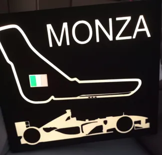 F1 Monza Light Box