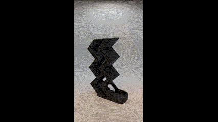 Zipper Dice Tower Print in place no supports