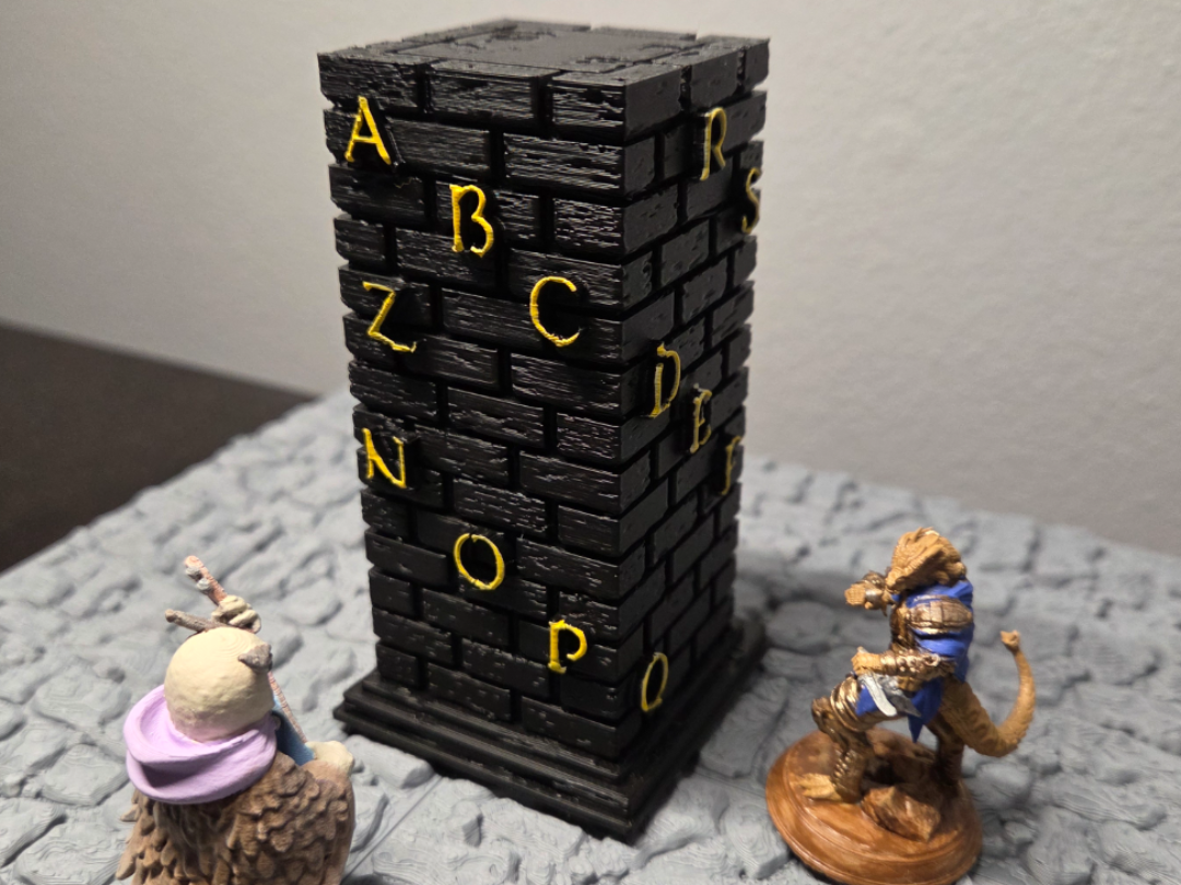 D&D Puzzle Pillar – Lexicon Puzzle Pillar