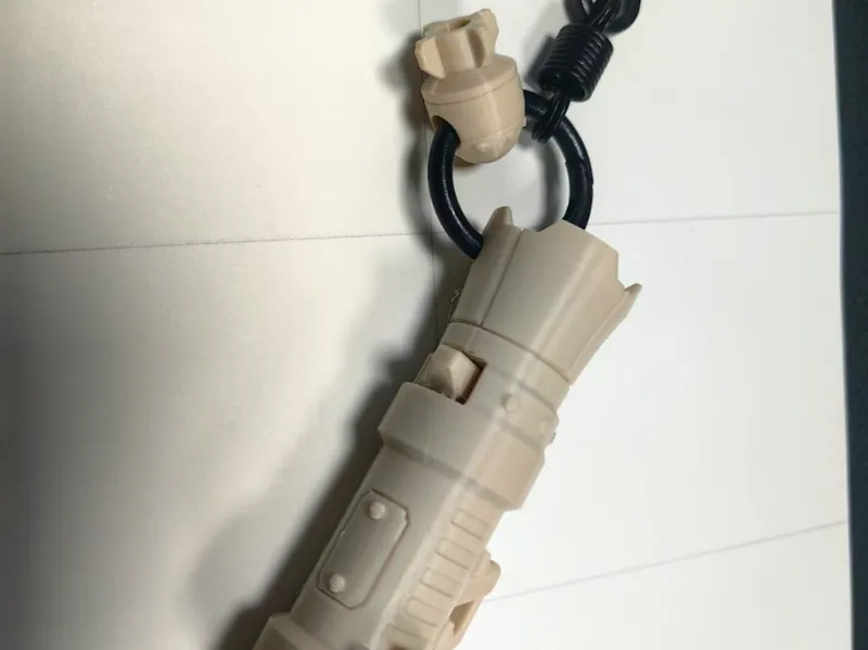加钥匙孔~一体打印火箭发射器