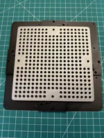 Two-Piece Board: Smooth top playing surface