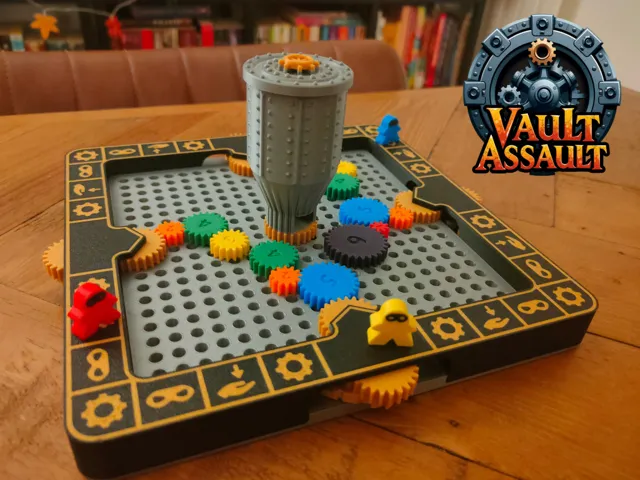 Vault Assault - Unique, Fully Printable Board Game