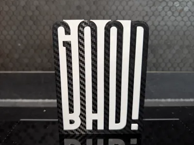GOOD or BAD? Desk Toy & Illusion Snap-Fit, No AMS