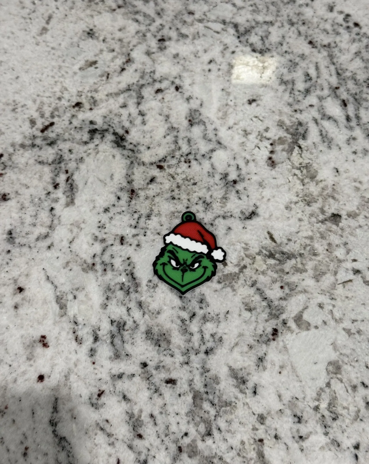 Mischievous Green Christmas Earrings view 3