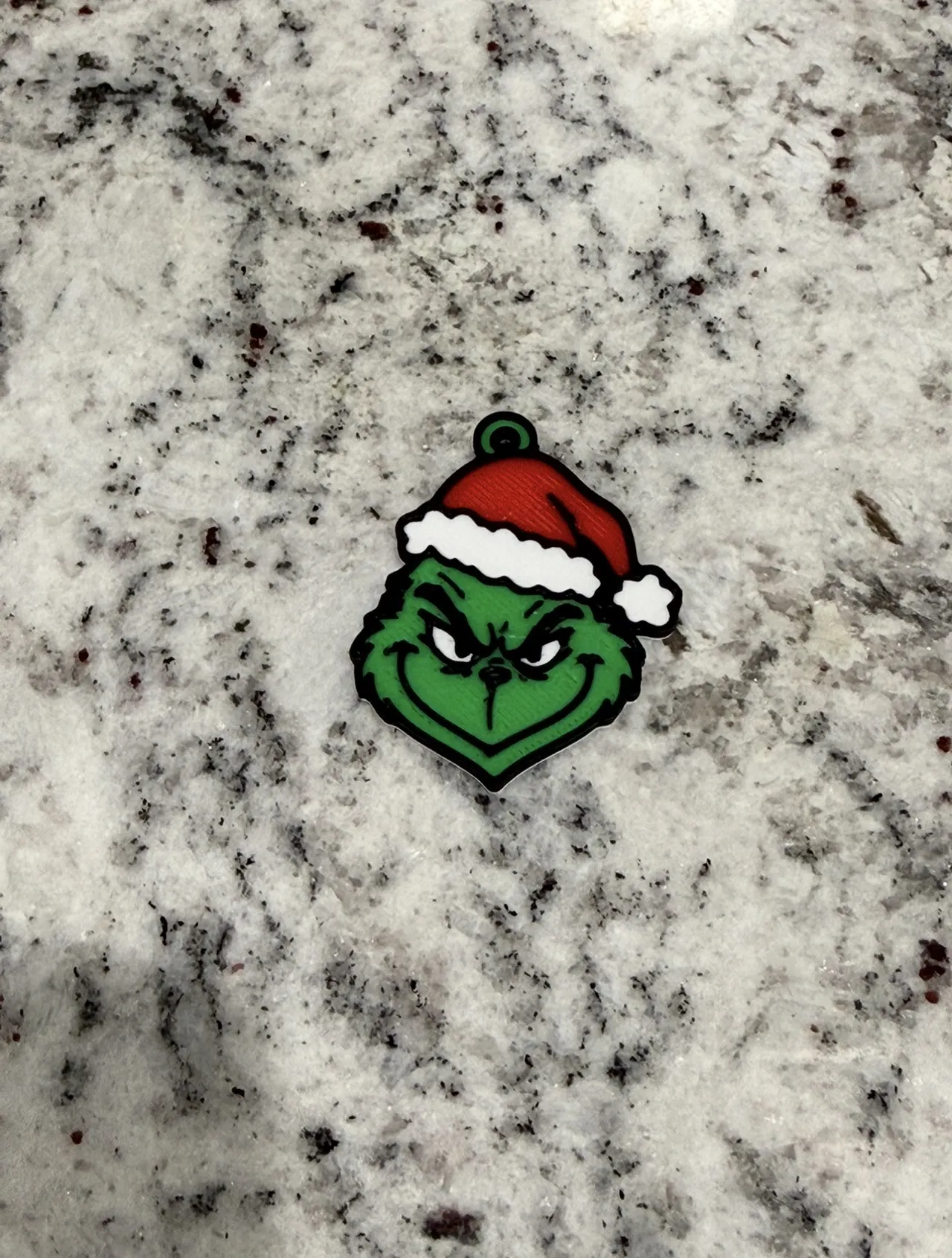 Mischievous Green Christmas Earrings view 2