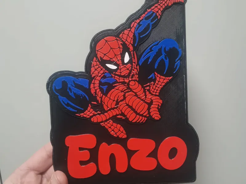 Hucha spiderman, modificable