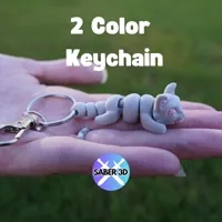 Mini Cat Keychain(2 Colors)