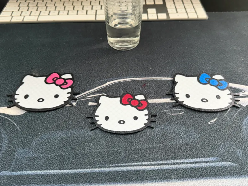 Hello Kitty Coaster Set 