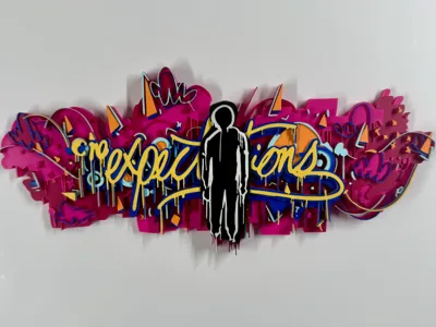 No Expectations Graffiti Wall Art From Spiderman