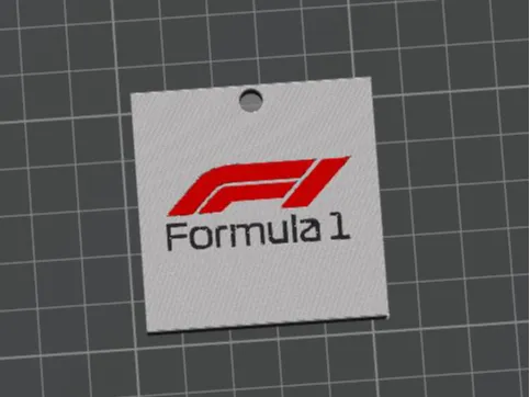 Formula 1 keychain 6mm