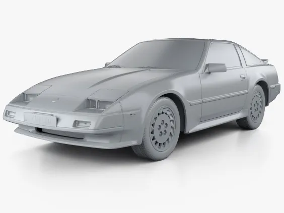 Nissan 300ZX (Z32) 3D Model