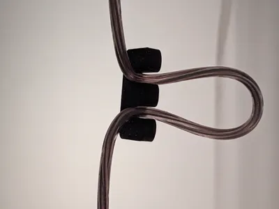 Pendant light cable holder