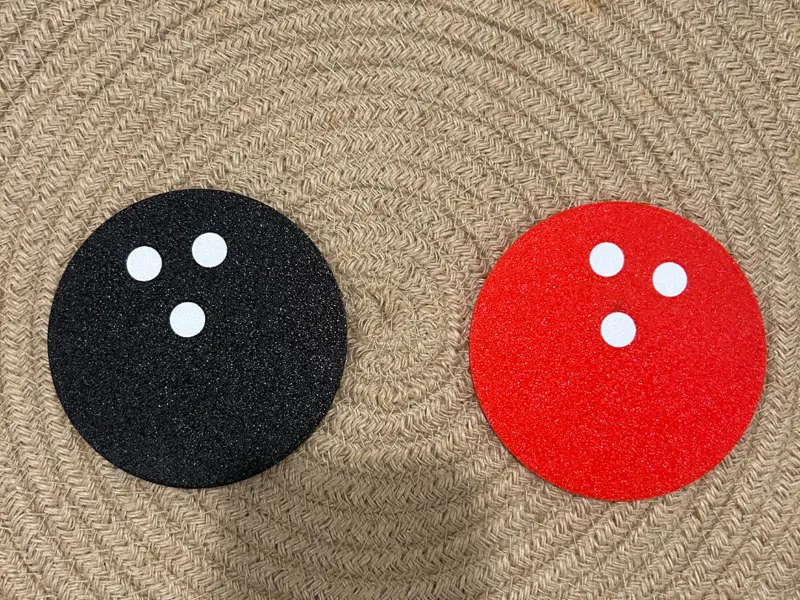Bowling Ball Coaster (Face Down)