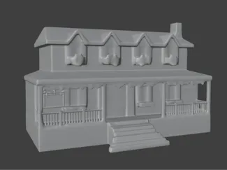 Christmas Village Miniature - Inn