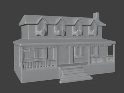 Christmas Village Miniature - Inn