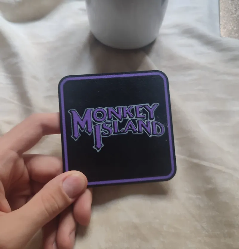 Monkey Island - Drink Coaster