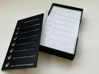 Index Card To-Do Template
