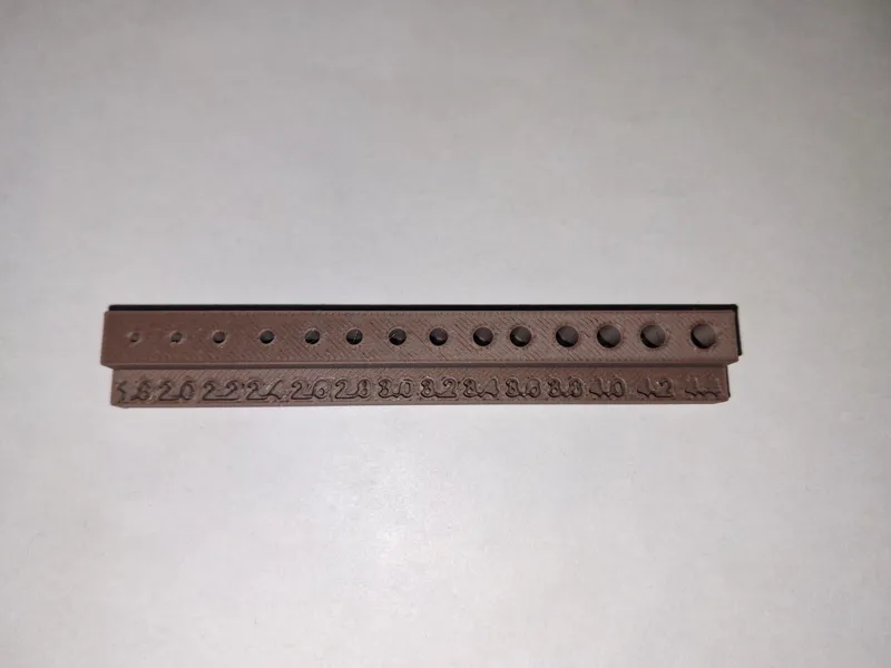 Skewer Measuring Device
