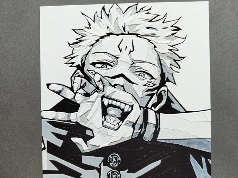Ryomen Sukuna Hueforge