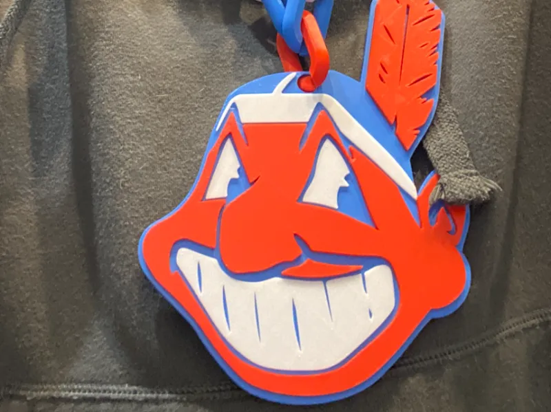 Cleveland Baseball Hype Chain Turnover Chain