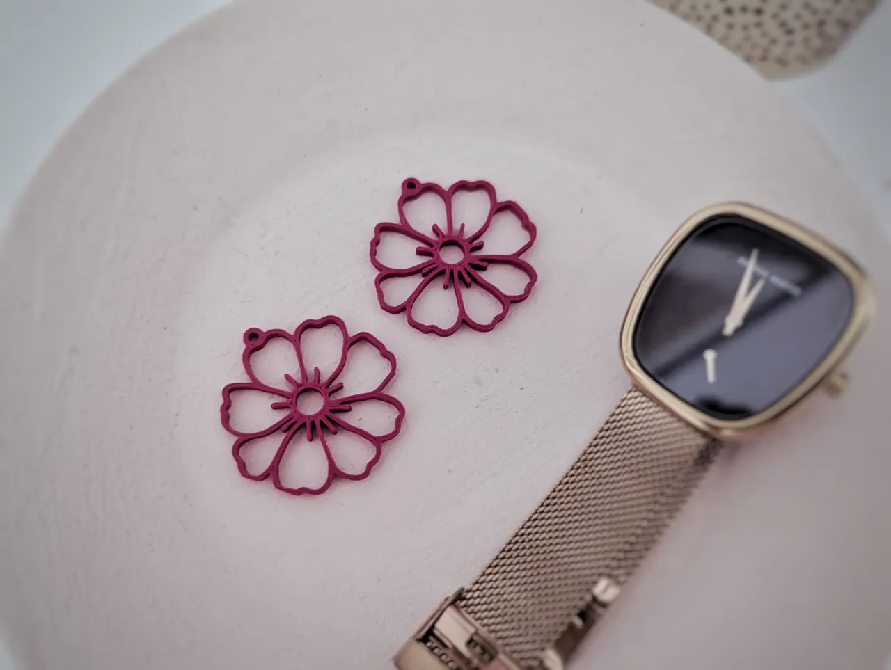 Happy Flowers Earrings view 4