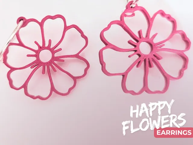 Happy Flowers Earrings