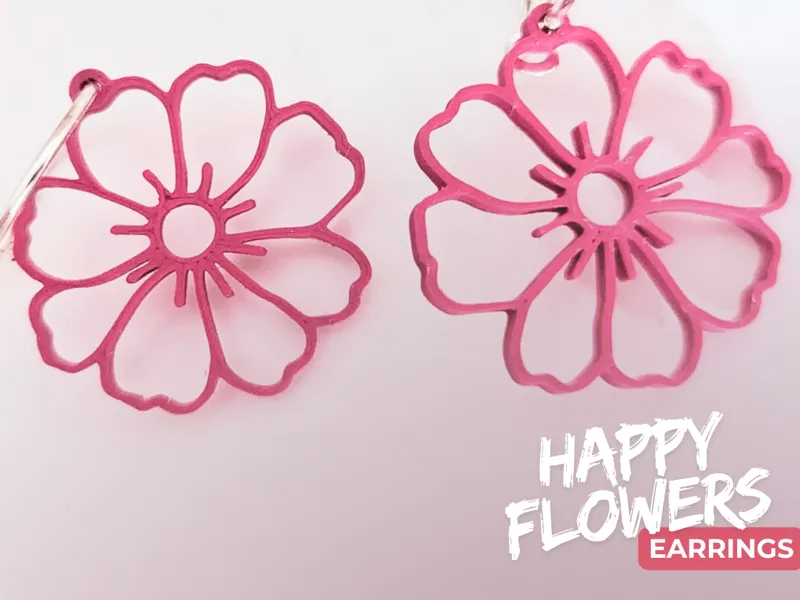 Happy Flowers Earrings