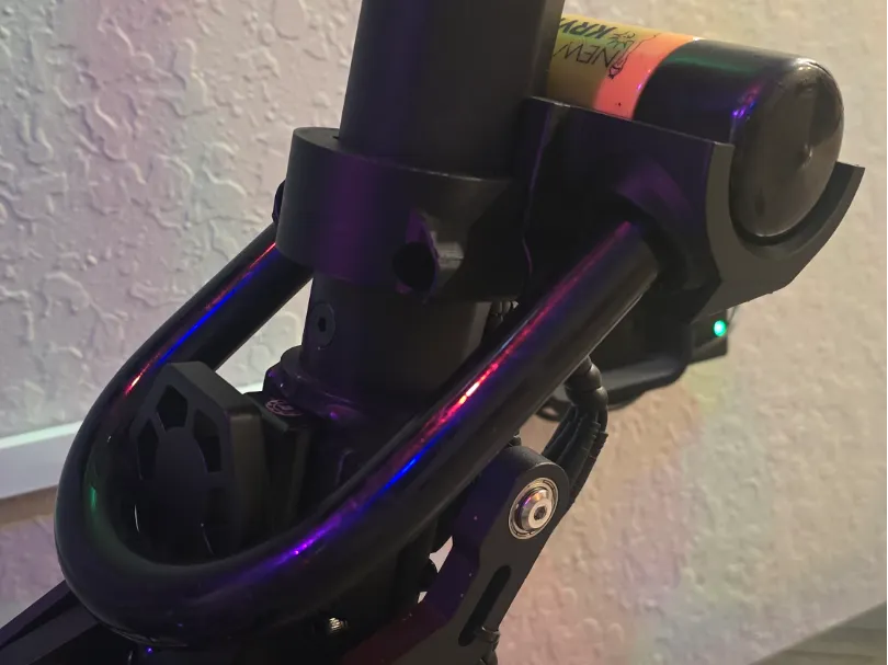 Kryptonite Lock Mount for Backfire M8 Rover - Free 3D Print Model ...