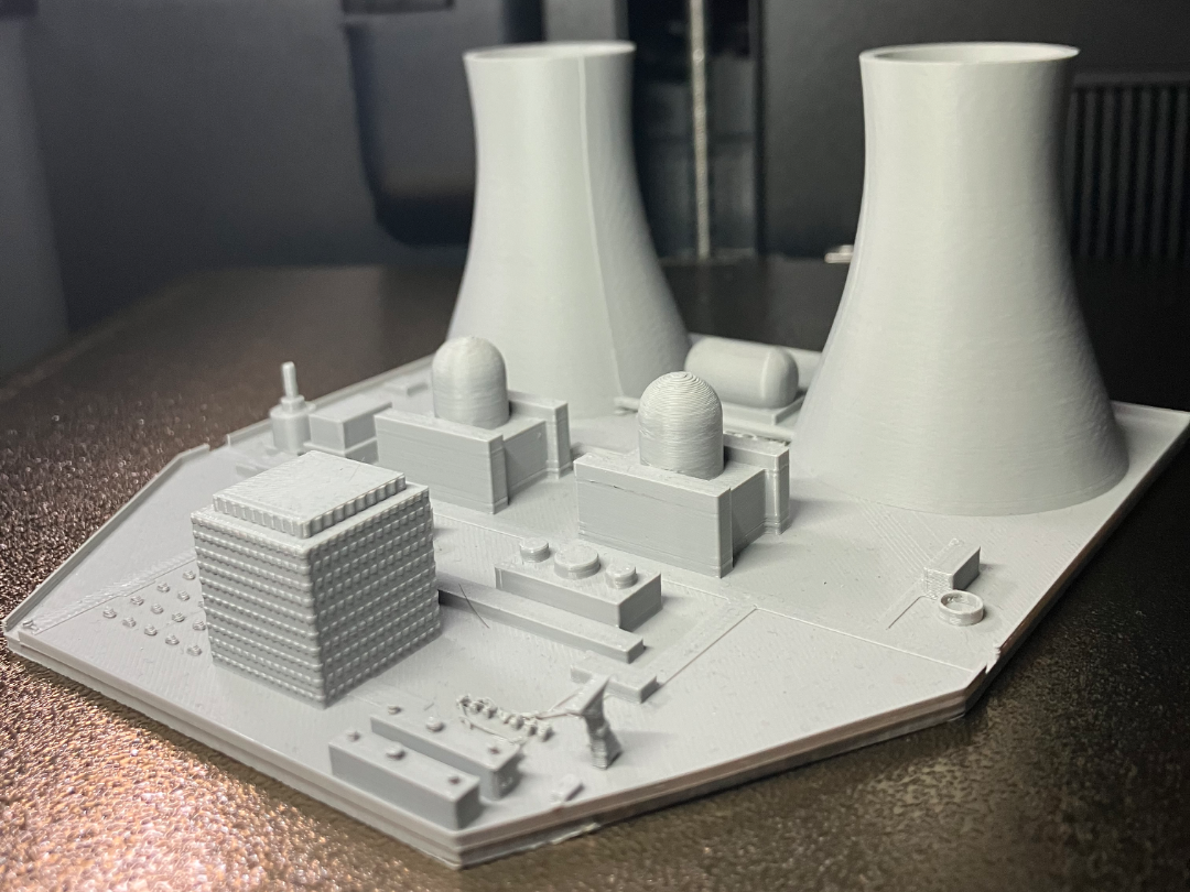 Simpsons Nuclear Power Plant model/Pencil Holder