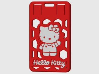 Hello Kitty ID Badge Guard