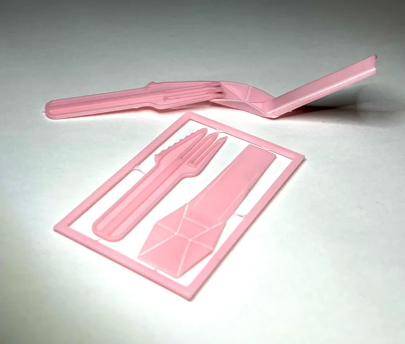 Emergency Cutlery Kit Card