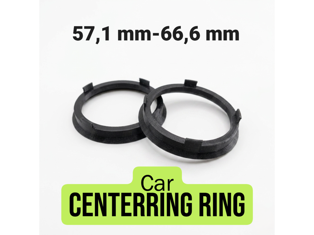 57.1-66.6, Hub Centric, Centerring Ring