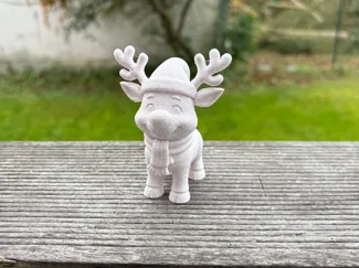 Rentier zu Weihnachten