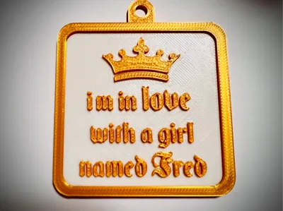 Once Upon a Mattress Keychain